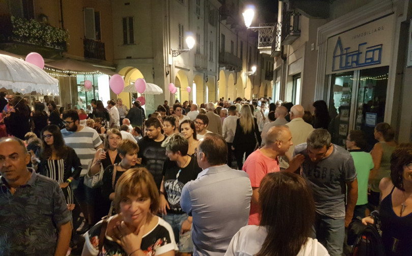 Sabato 13 settembre Notte Rosa a Casale